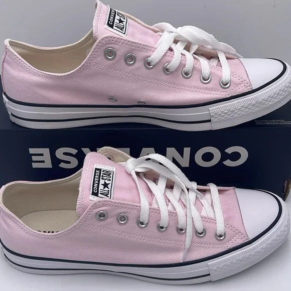 Converse Men’s A08628F
CTAS OX
PINK FOAM Pink Canvas Sneakers - Picture 2 of 16